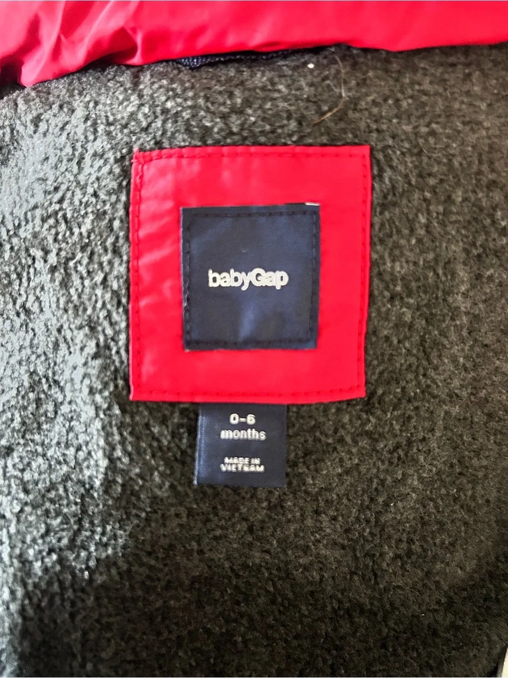 GAP babyGap Red Infant Jacket